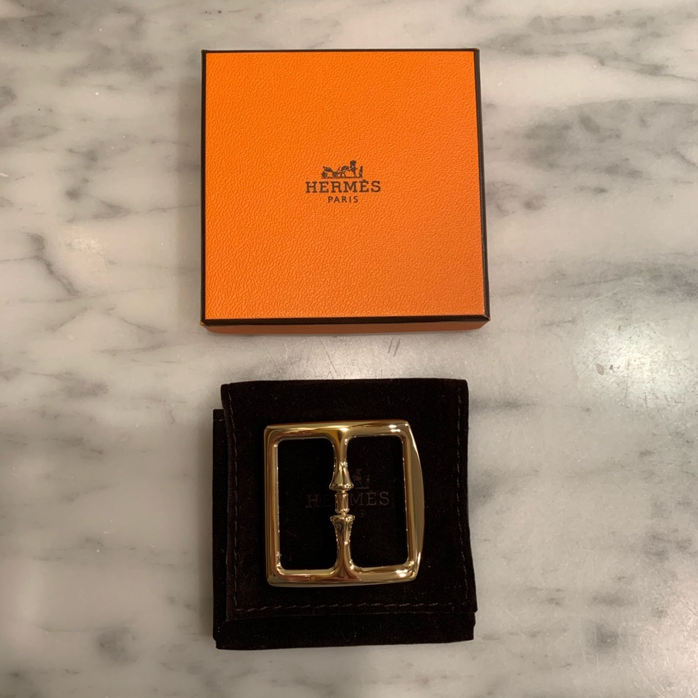 Hermès Boucle Etriviere Scarf Ring